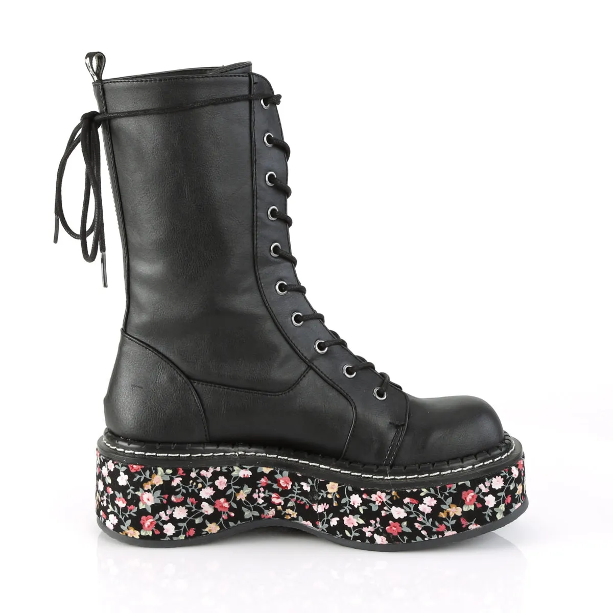 2 Inch Platform EMILY-350 Black Floral