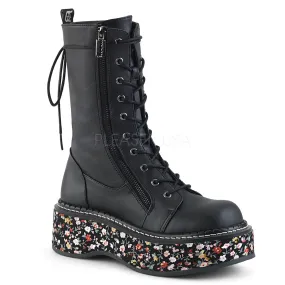 2 Inch Platform EMILY-350 Black Floral