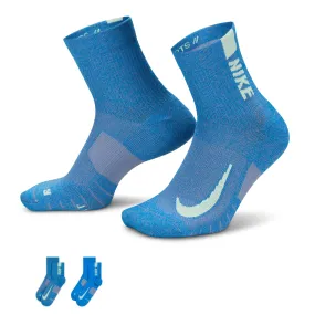 2 Pack Multiplier Ankle Running Socks