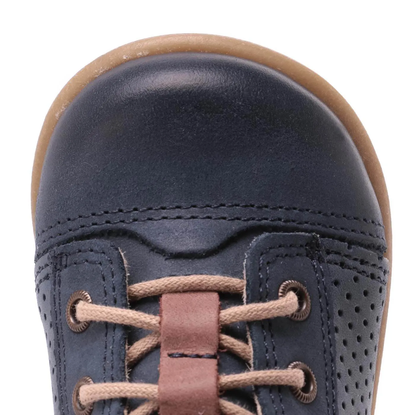 (2429-9) Emel first lace up shoes navy