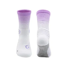 3 Pack Men's Thick Sports Socks Purple Gradient