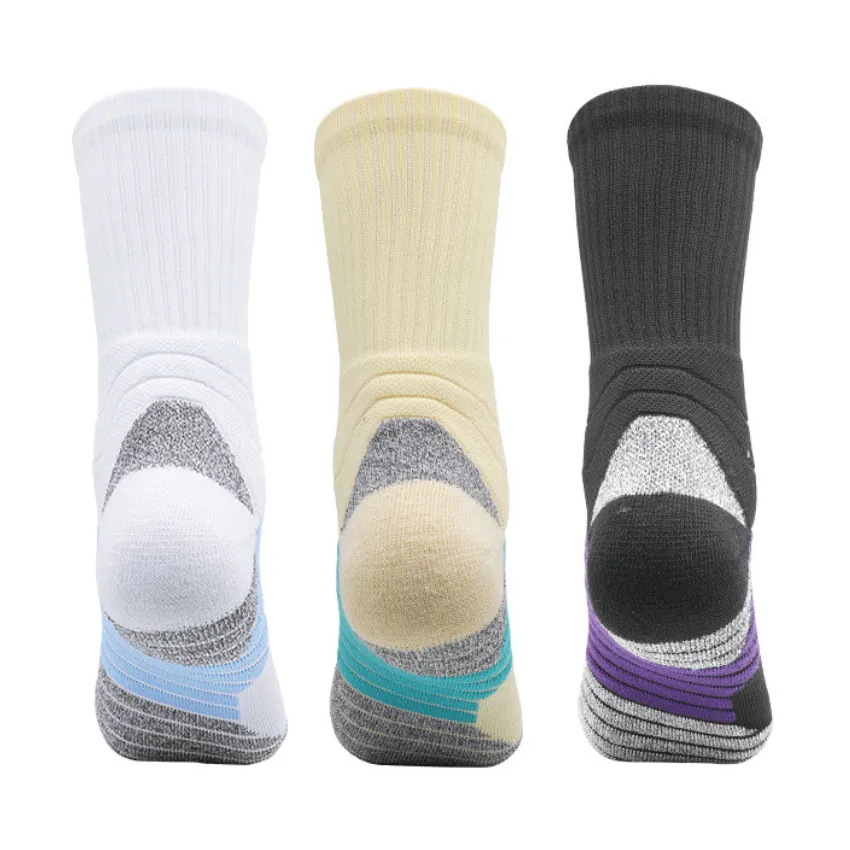 3 Pack Thick Cushioned Sports Socks