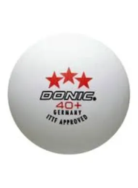 3 Star 550241  White 3 Table Tennis Ball