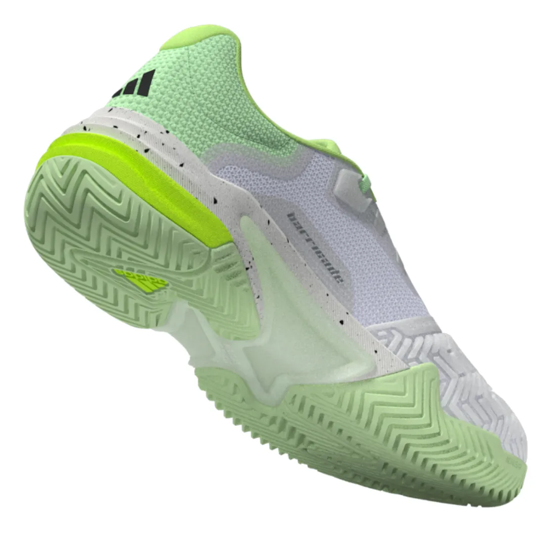 Adidas Barricade 13 Mens Tennis Shoes - White/Black/Green