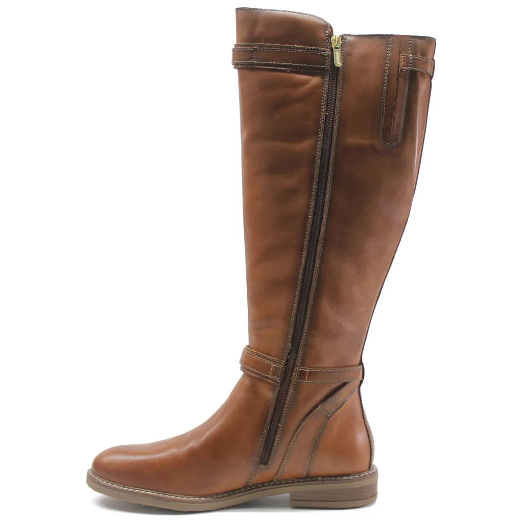 Aldaya Leather Women's Calf Length Boots