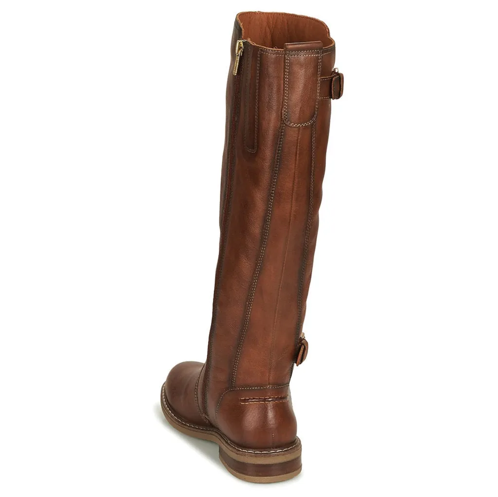 Aldaya Leather Women's Calf Length Boots