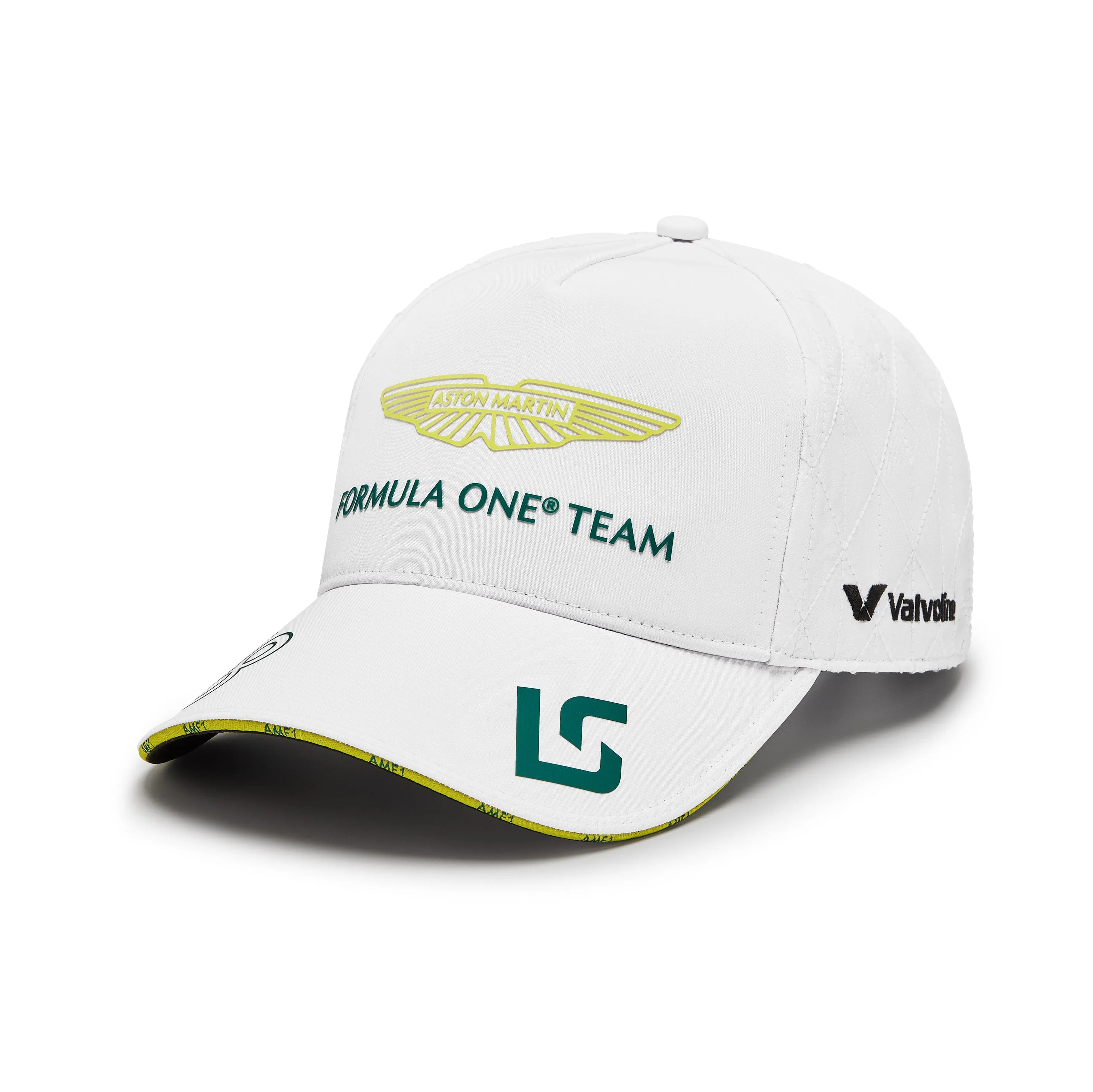 Aston Martin F1 2024 Lance Stroll Team Hat- Green/White