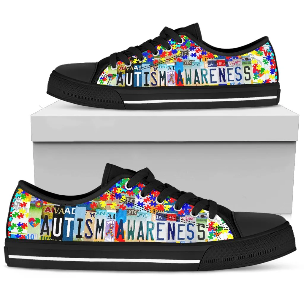 Autism Awareness Low Top Shoes