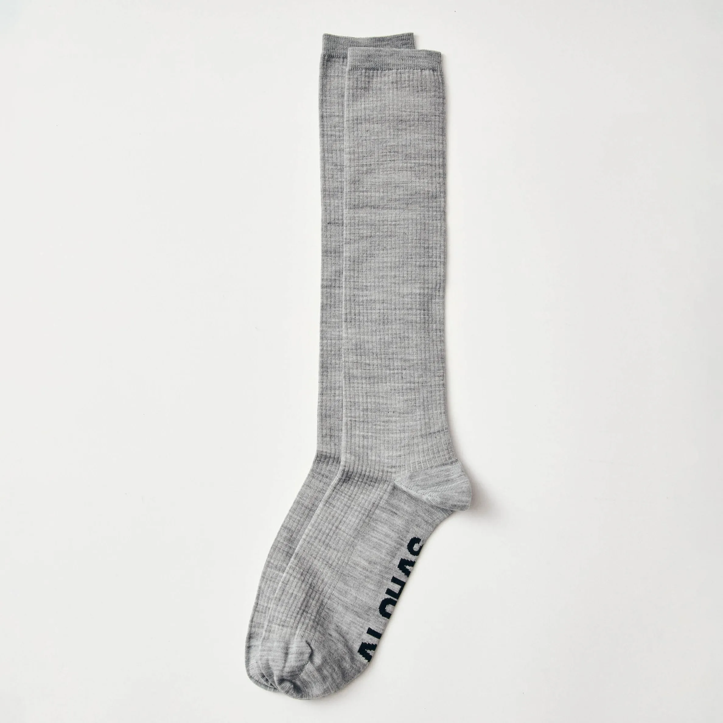 Autumn Light Grey Socks