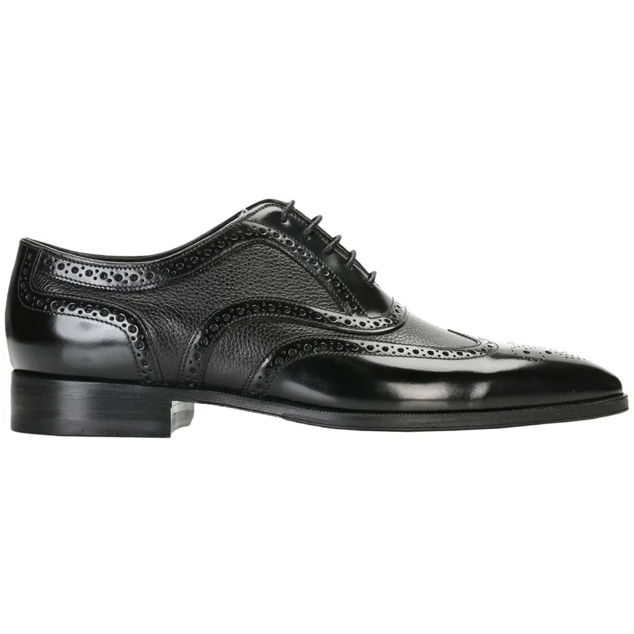 Baskerville Polished Leather Men's Brogue Shoes