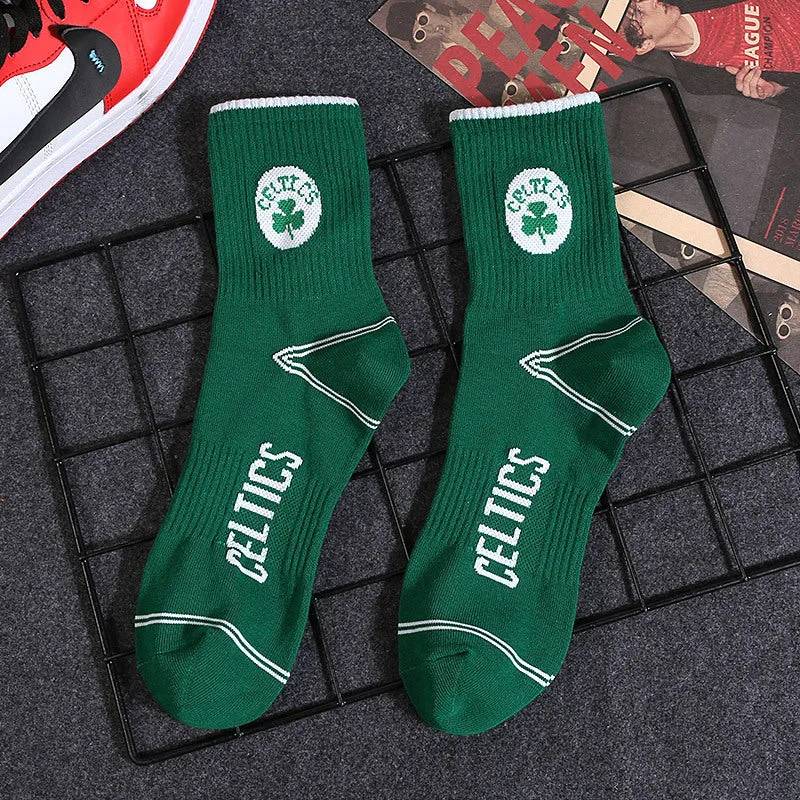 Basketball NBA badge logo sports socks