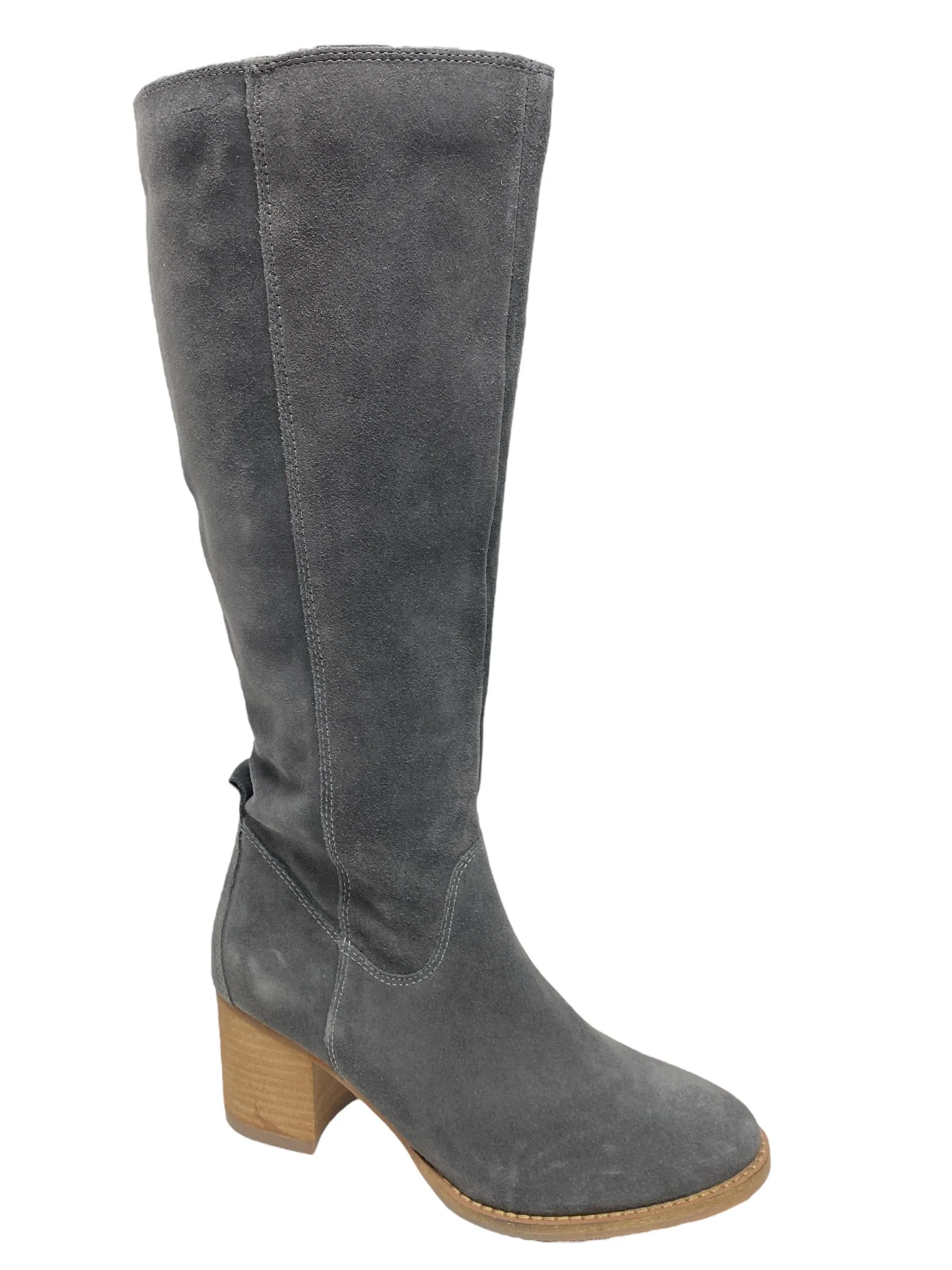 Boots Mid-calf Heels By Blondo In Grey, Size: 7