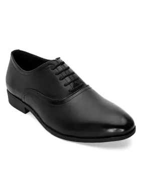 Buxom Black Derby Shoes