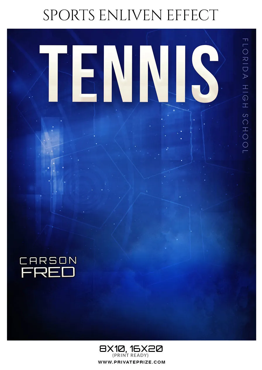 CARSON FRED-TENNIS- SPORTS ENLIVEN EFFECT