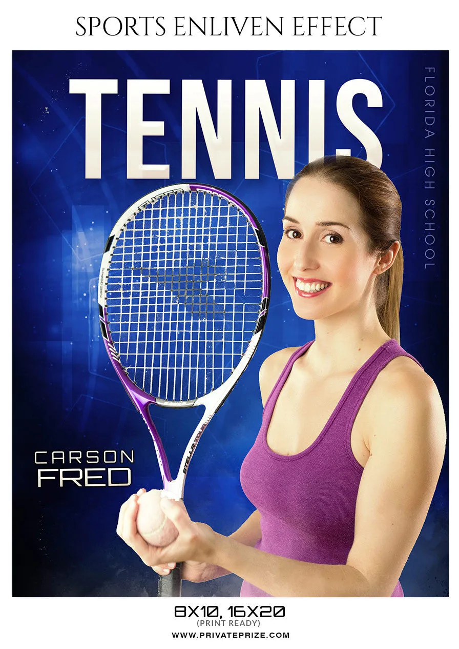 CARSON FRED-TENNIS- SPORTS ENLIVEN EFFECT