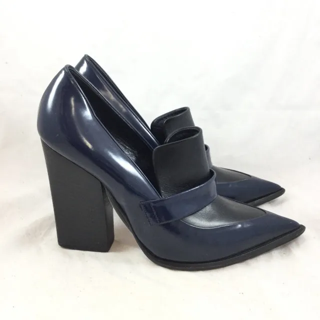 Celine Block Heel Loafers. Size 40