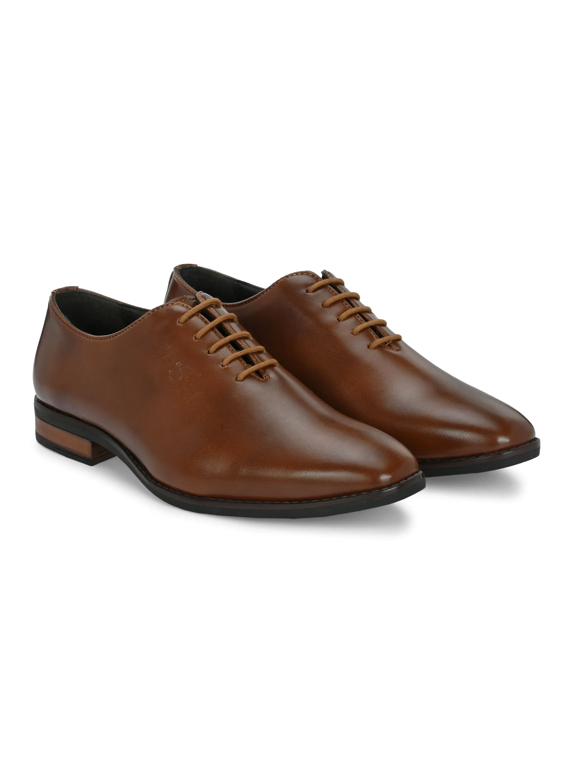 Clan Tan Derby Shoes