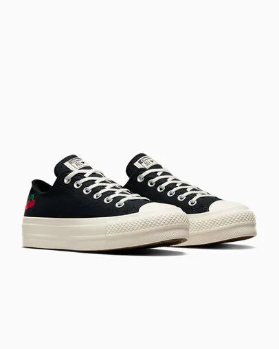 Converse Chuck Taylor All Star Lift Low Black Cherry