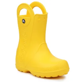 Crocs Kids Handle It Rain Boot - Yellow