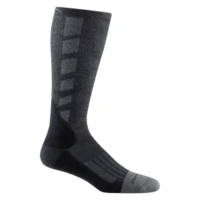 Darn Tough Men's Stanley K Mid-Calf Lightweight Work Sock in Gravel