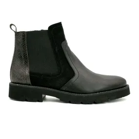 Dorking Xinia D8377 Chelsea Boot (Women) - Carbon Black