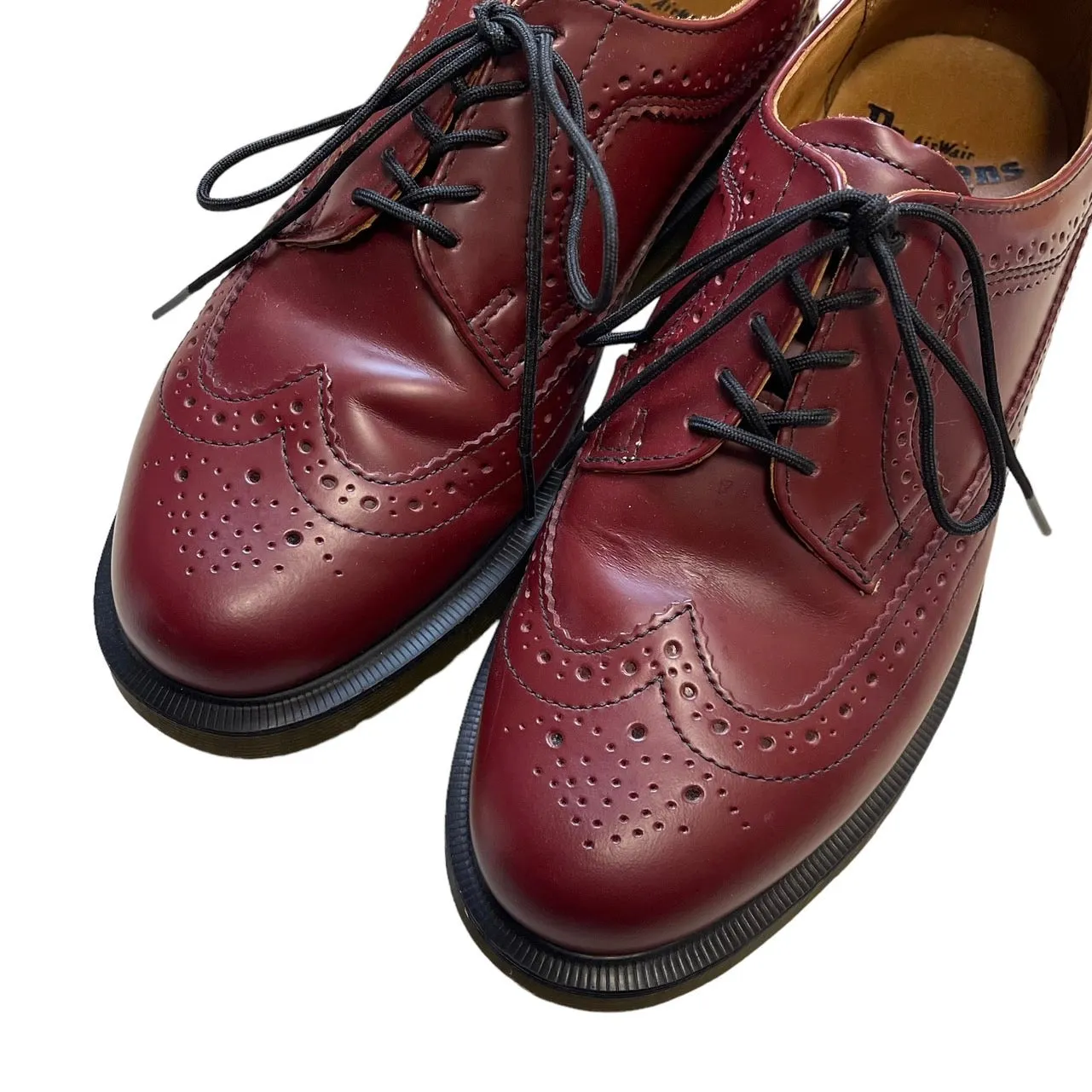 Dr.Martens ドクターマーチン BROGUE 5ホールウィングチップシューズ 13844