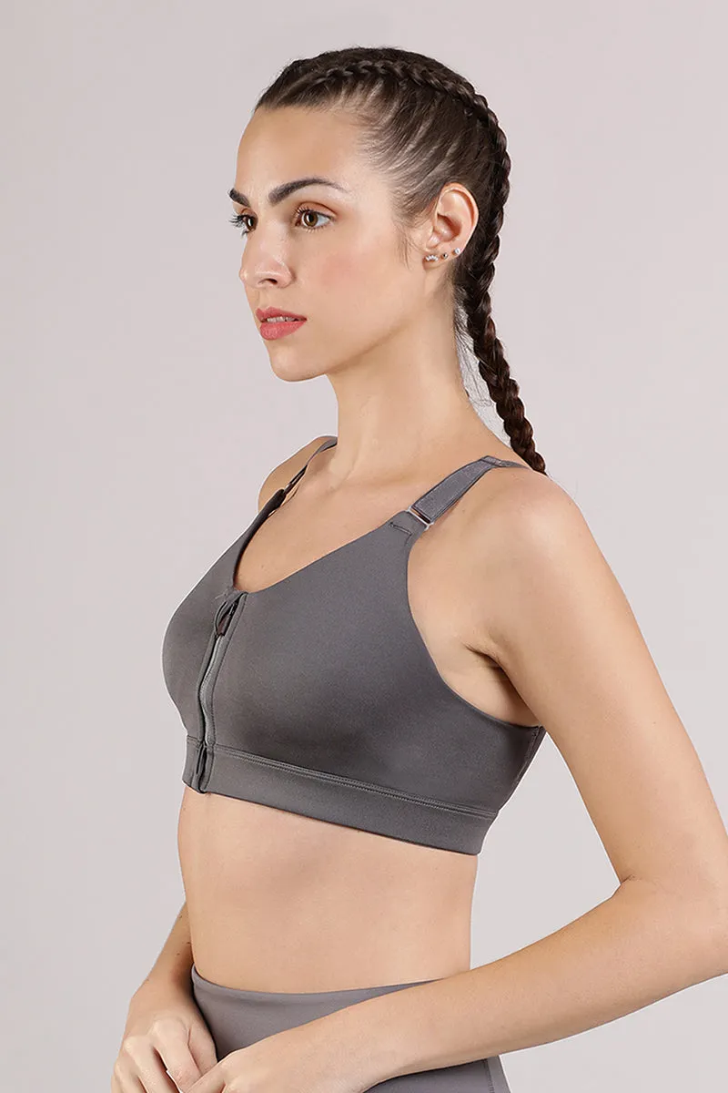 Energize Intense Sports Bra - Volcanic Glass