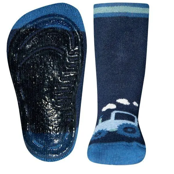 Ewers Navy Trecker Anti Slip Socks (9-12m)