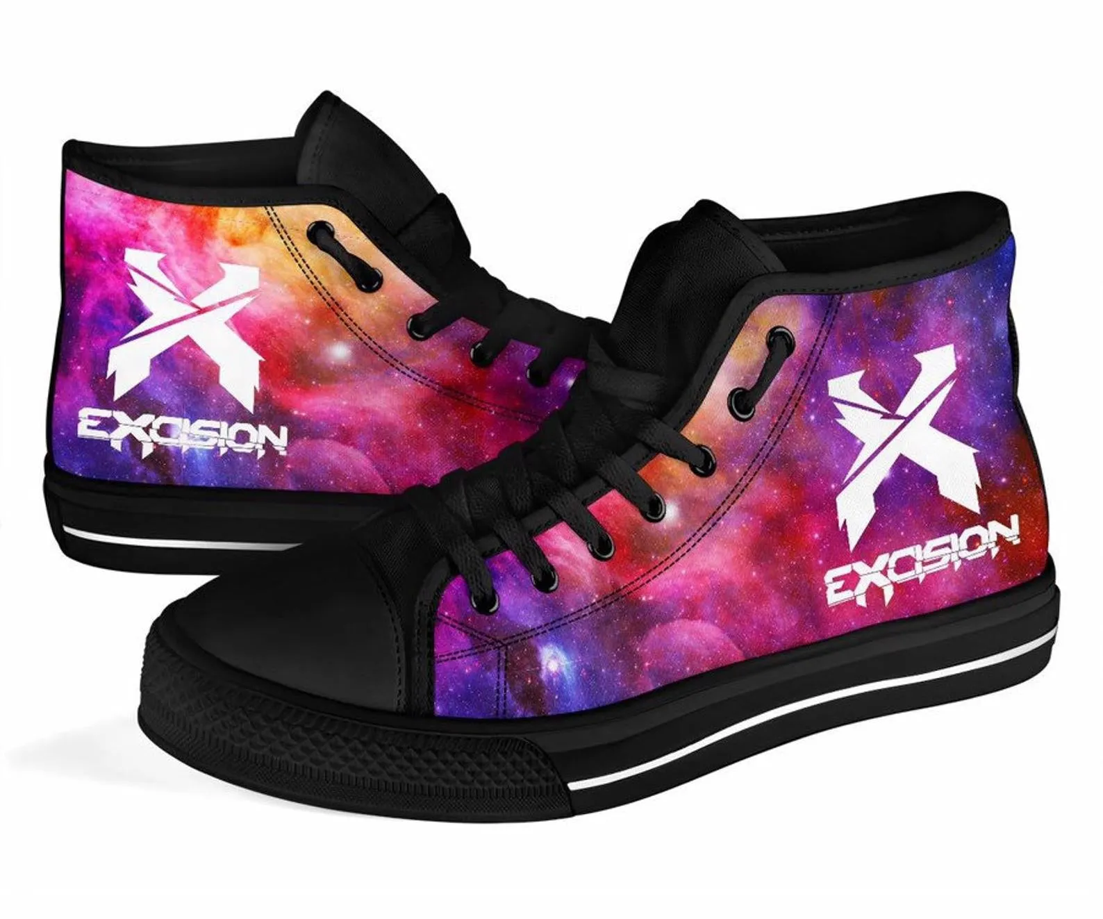 Excision High Top Unisex Festival Sneaker Shoes