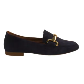 Gabor Ladies Loafers - 25.211.36 - Navy suede