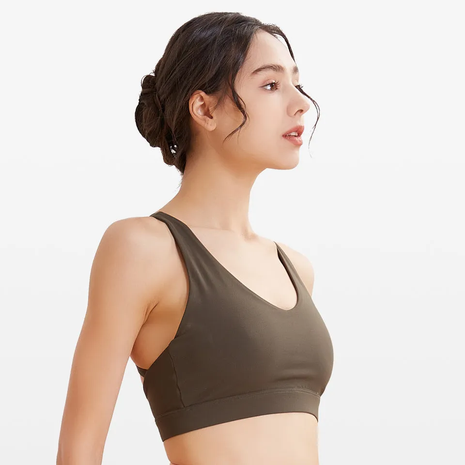 High Impact Supportive Strappy Sports Bra