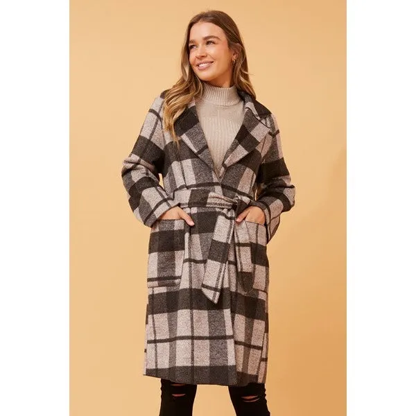 HOGAN CHECK COAT