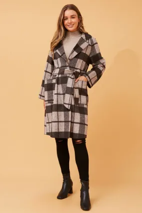 HOGAN CHECK COAT