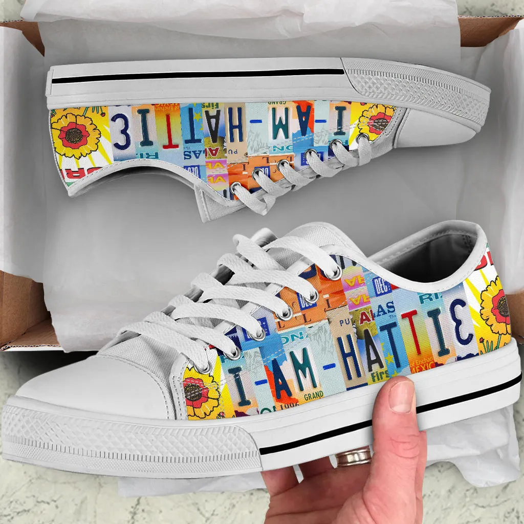 I Am Hattie Custom Low Top