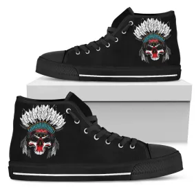 Indian Skull - High Tops