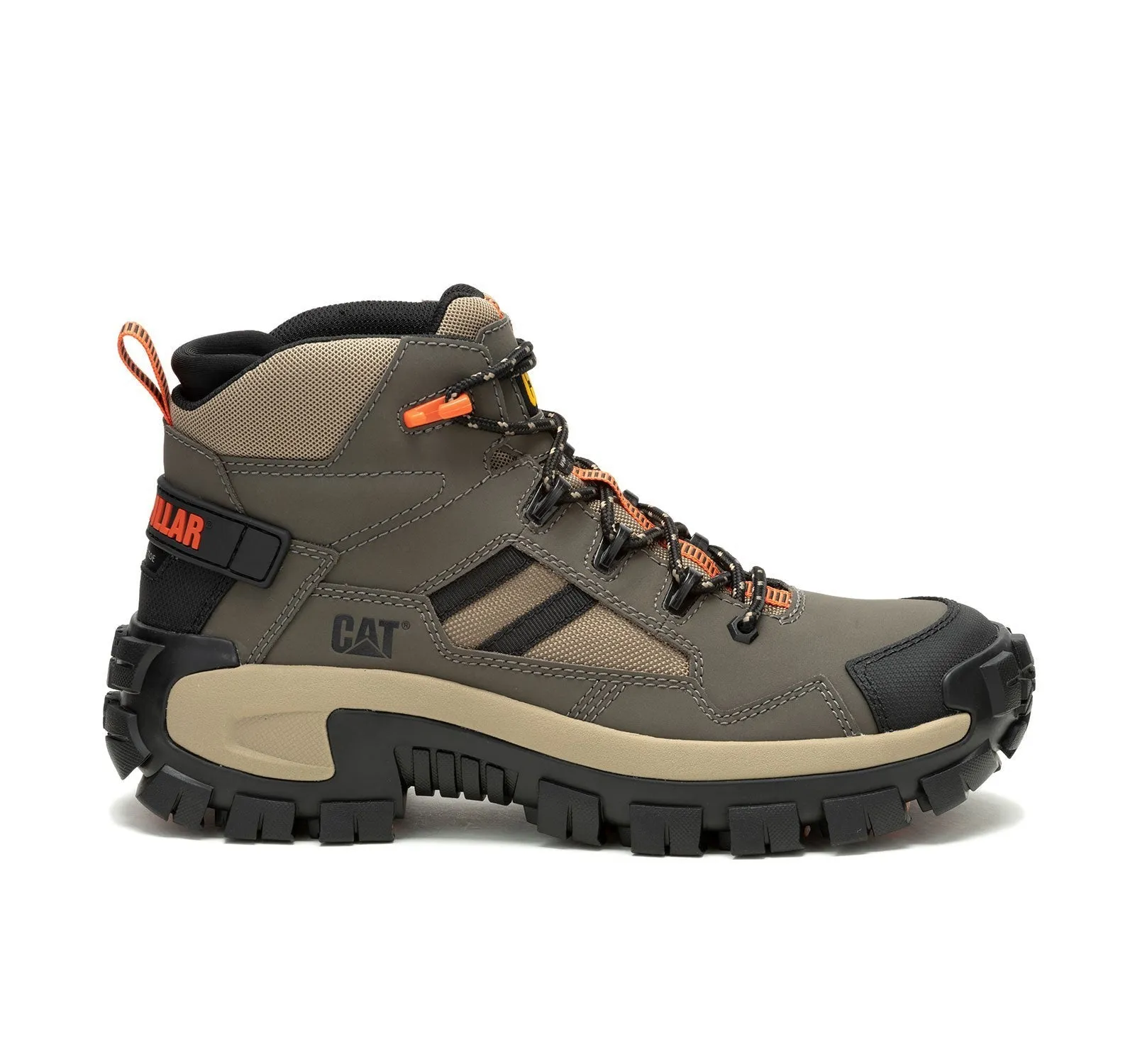 Invader Mid Vent Composite-Toe Work Boot Tan/Green