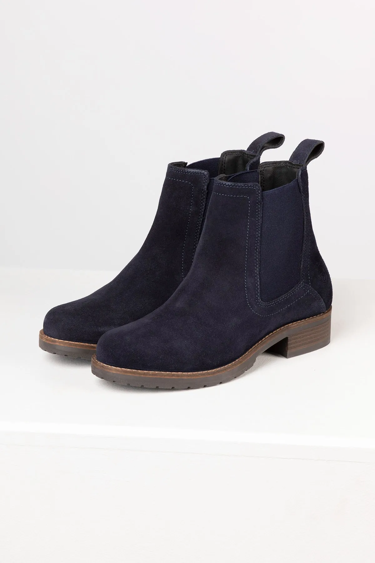 Ladies Suede Chelsea Boots - Allerston