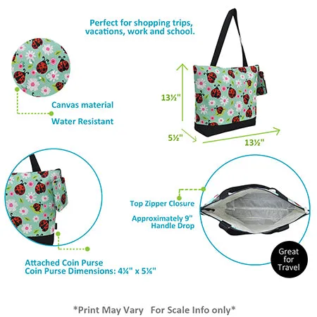 Lady-Bug NGIL Canvas Tote Bag