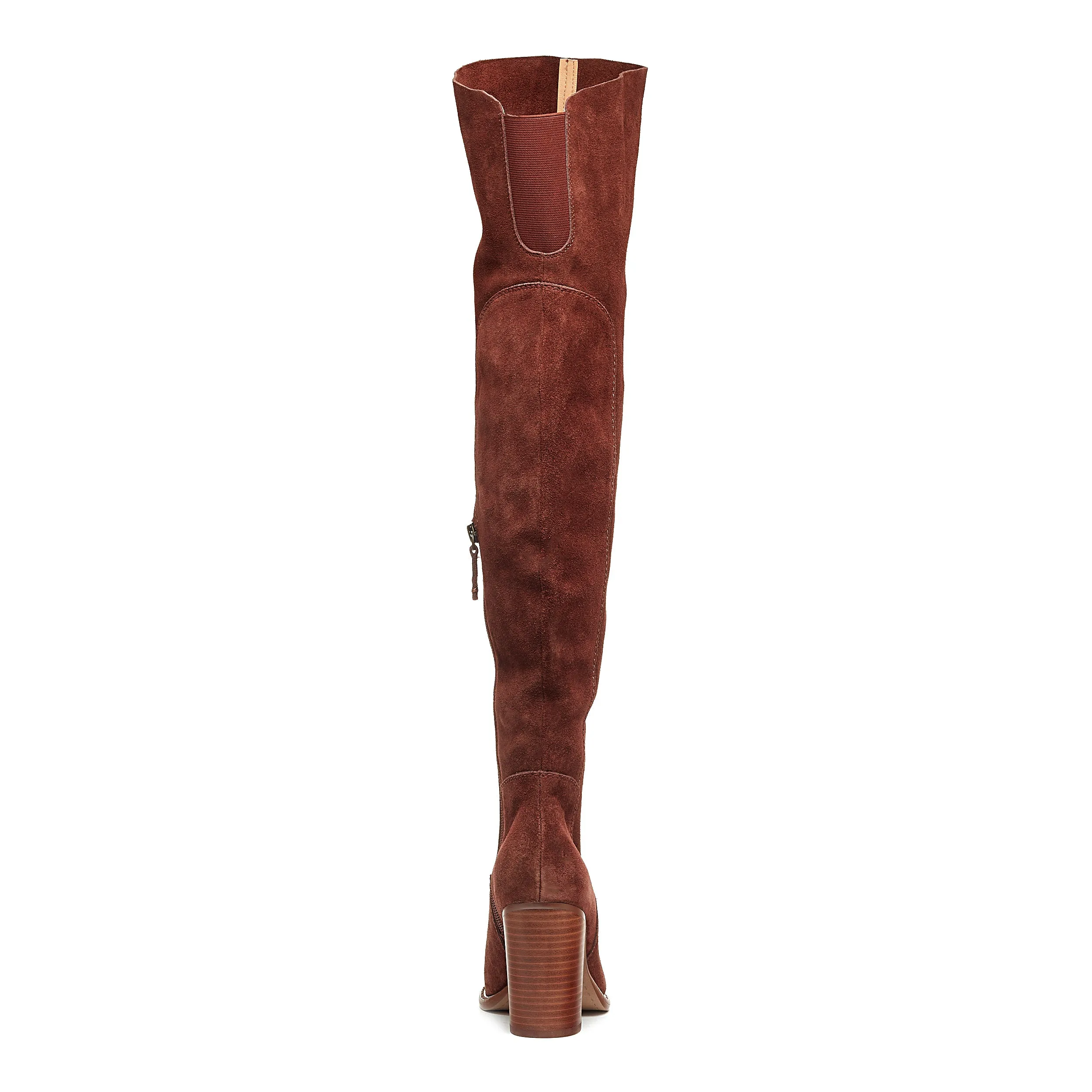 Logan Coffee Over The Knee Boots