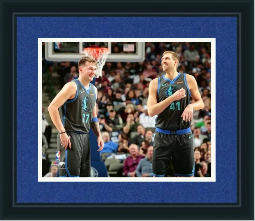 Luka Doncic & Dirk Nowitzki - Dallas Mavericks