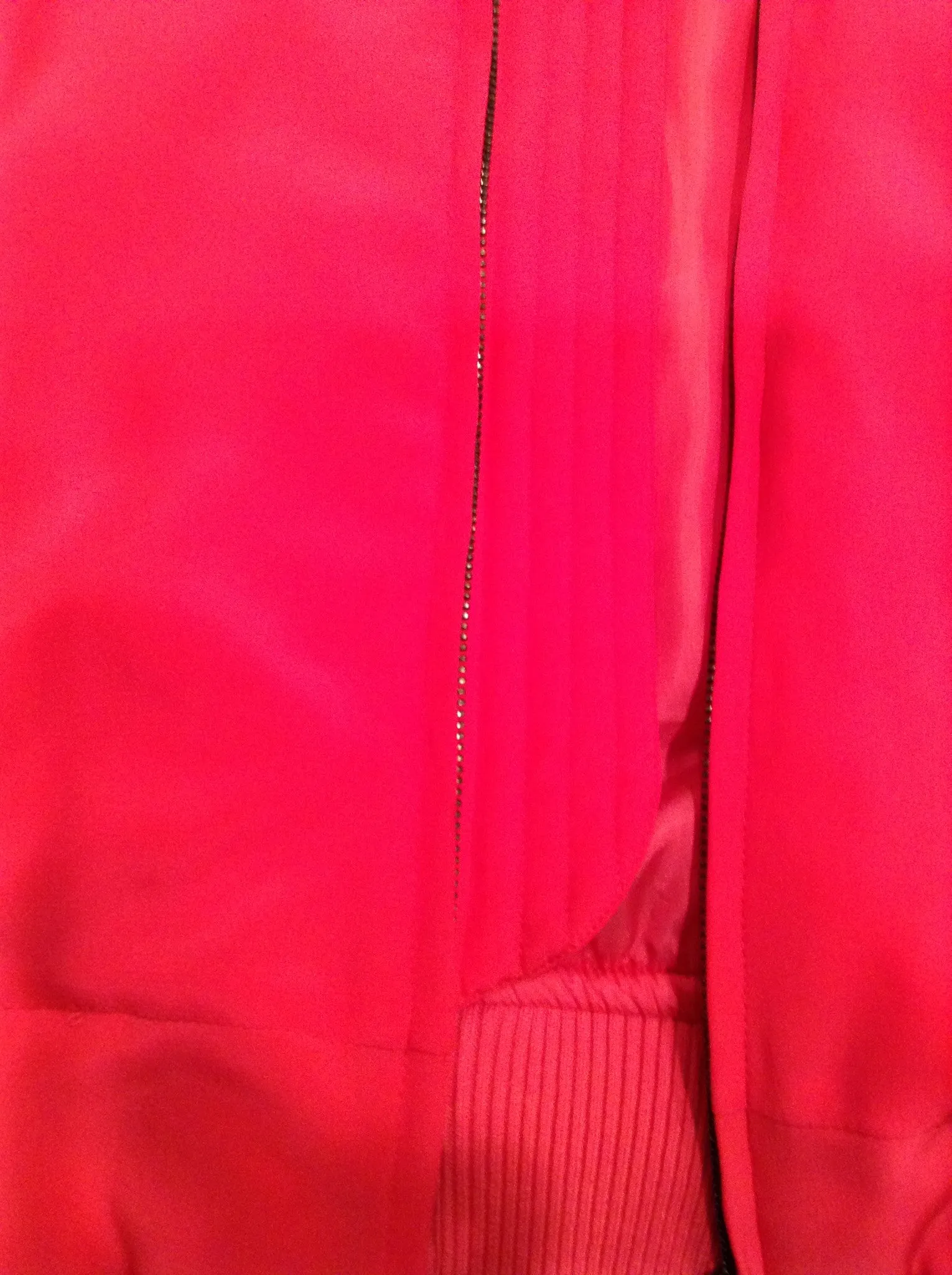 Maison Martin Margiela - Fuchsia Silk Bomber Jacket - IT 40