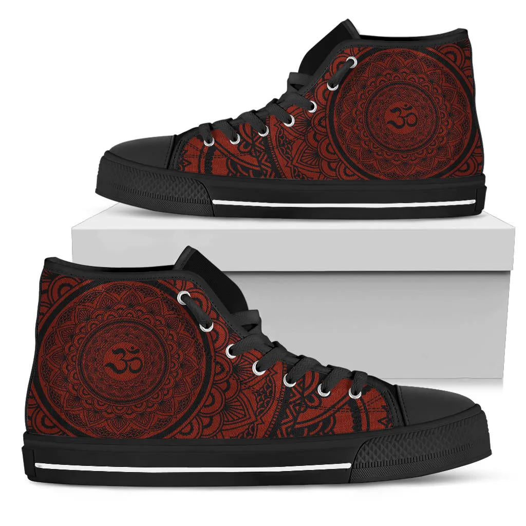 Mandala OM - High Tops