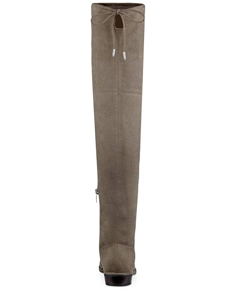 Marc Fisher Humor 2 Closed Toe Over Knee Fashion Boots, Taupe (Women)