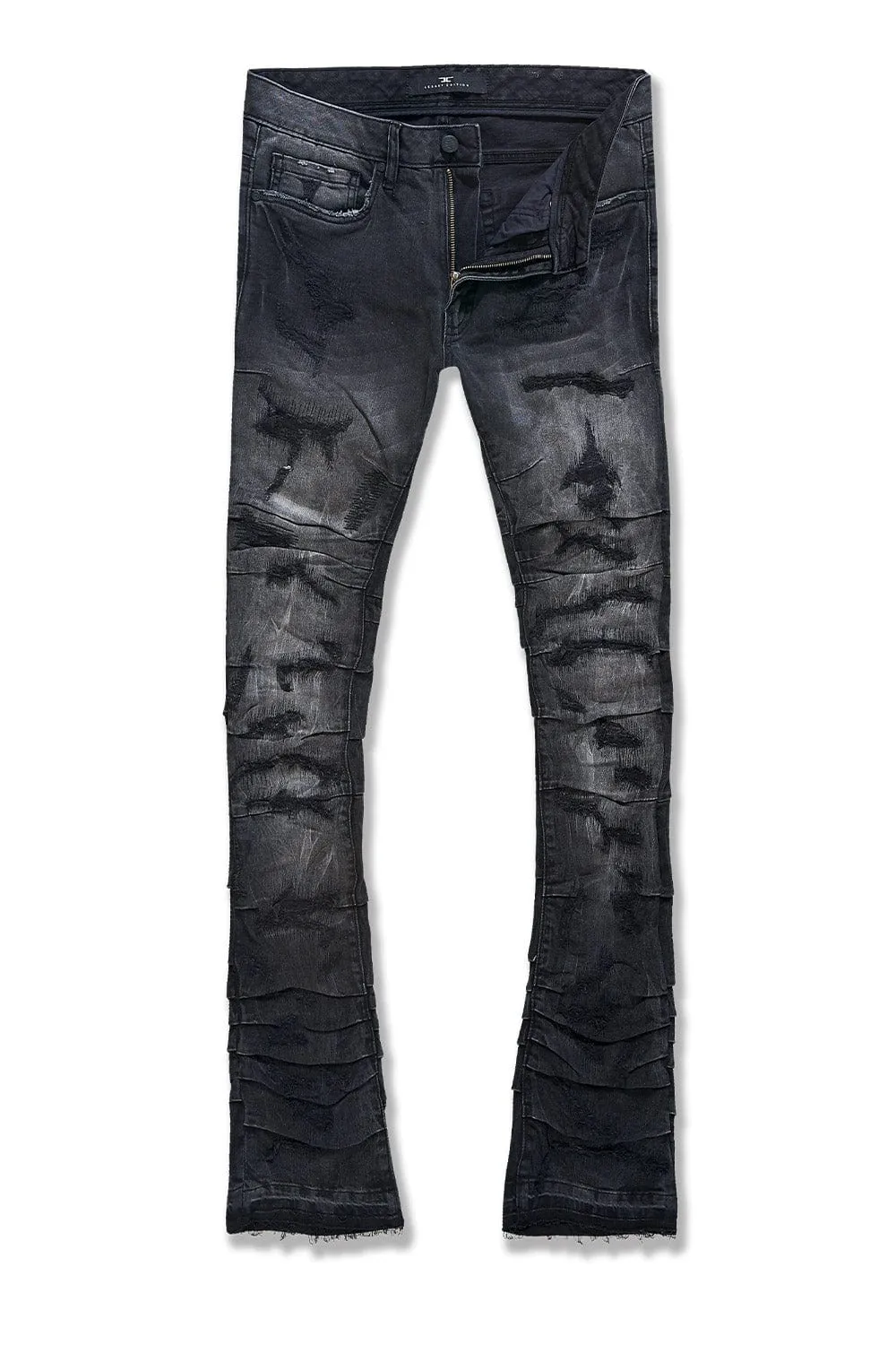 Martin Stacked - Ripple Effect Denim