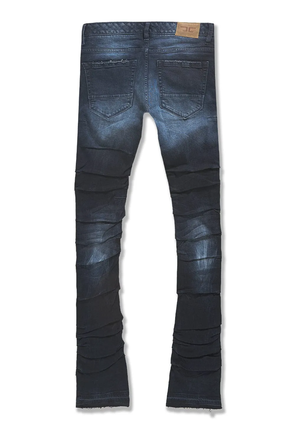 Martin Stacked - Ripple Effect Denim