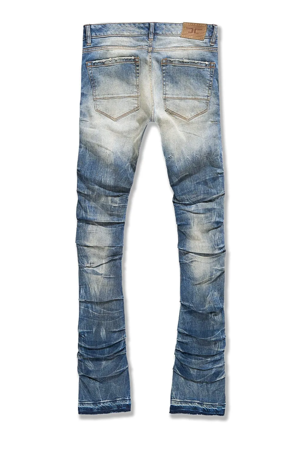 Martin Stacked - Ripple Effect Denim