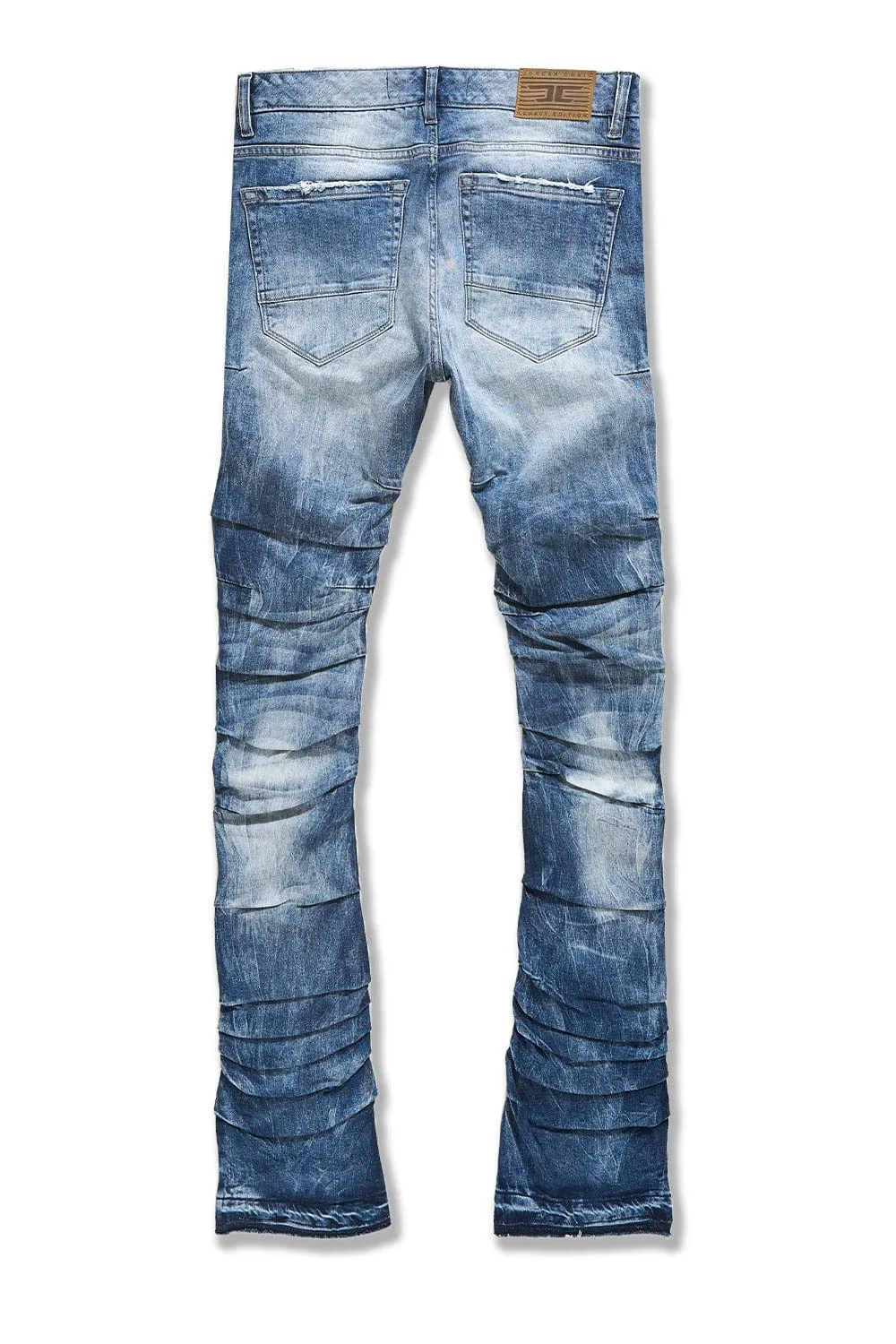 Martin Stacked - Ripple Effect Denim