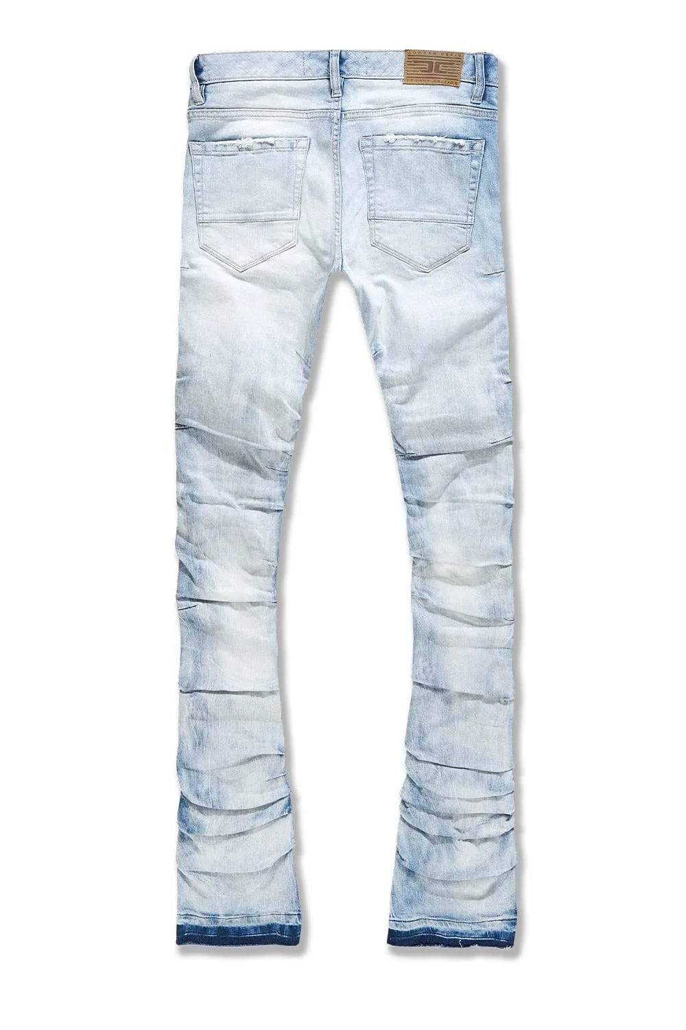 Martin Stacked - Ripple Effect Denim