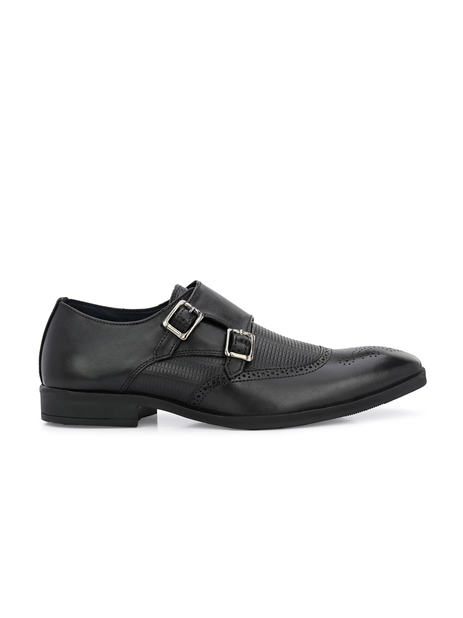 Mitchell Black Monk Shoes