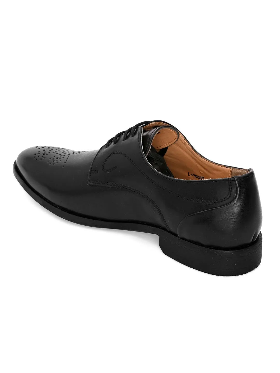 Nova Black Derby Shoes